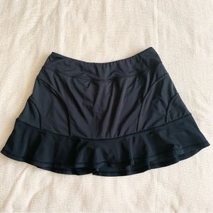 Black Tennis Skirt